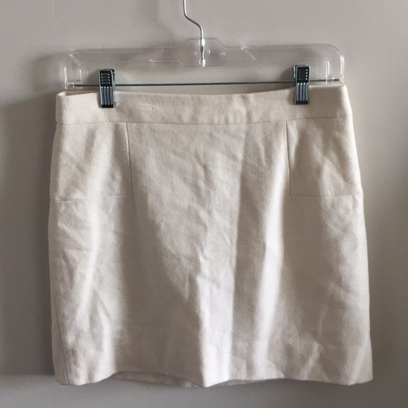 J CREW WOOL MINI SKIRT - Picture 1 of 2